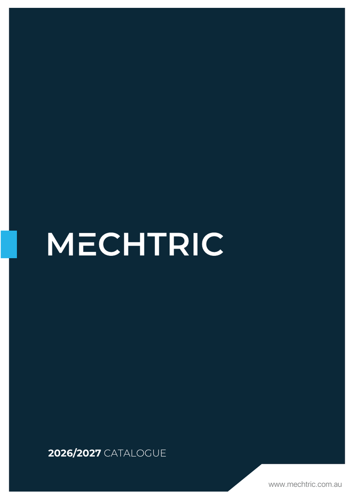 Cover of Mechtric Complete Catalogue 2026/2027