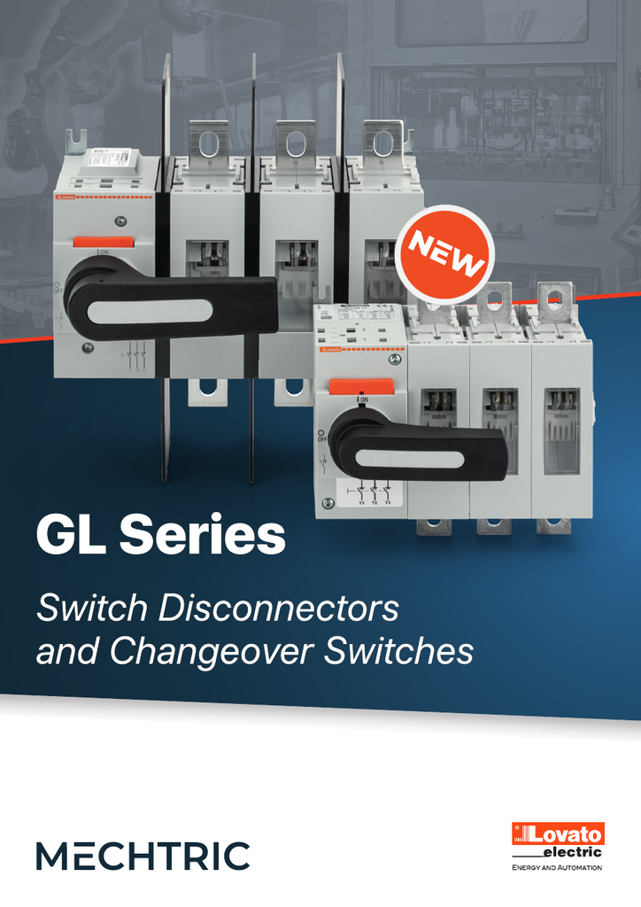 Cover of Lovato GL Series Switch Disconnectors & Changeover Switches