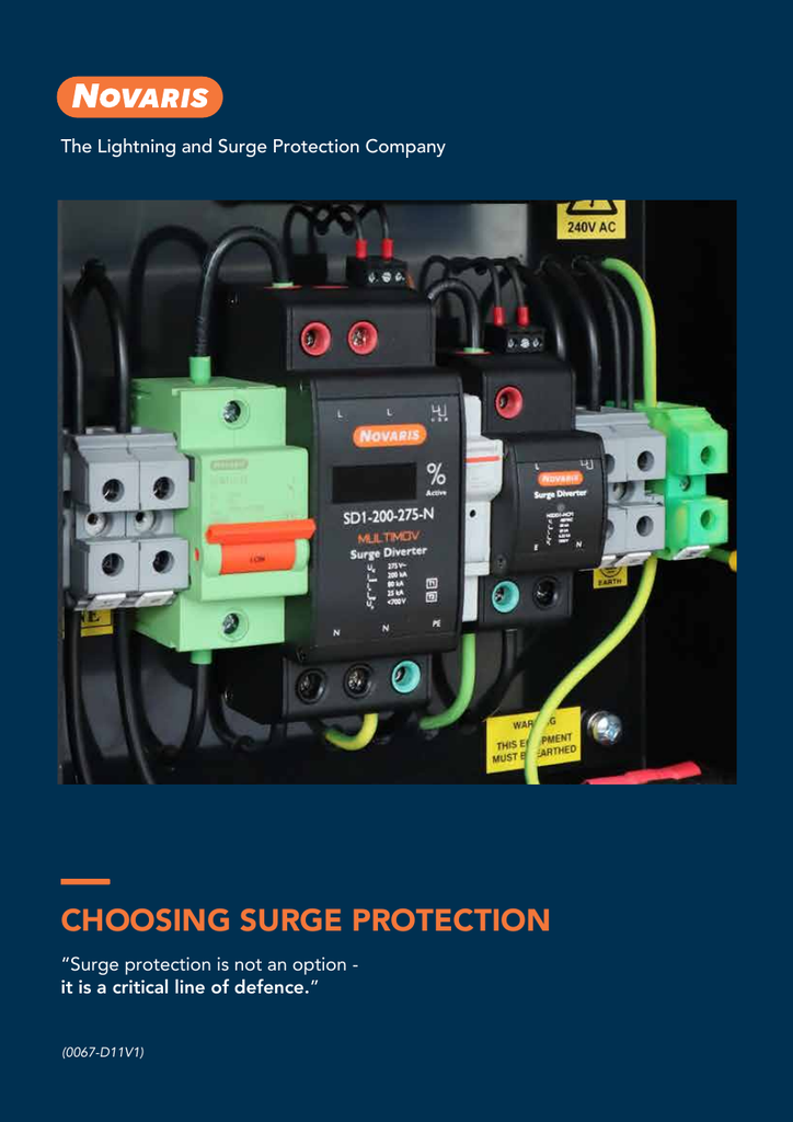 Cover of Choosing Surge Protection