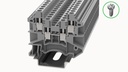 [DC4-QU-01P-11] 2in - 2out 0.5-4mm 32A DIN Rail grey Single Level