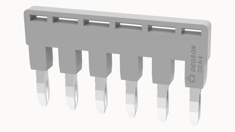 [DFA4-06P] 6P plug-in bridging bar for DC/PC4