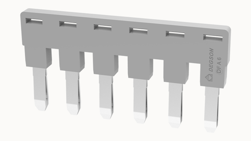 [DFA6-06P] 6P plug-in bridging bar for DC/PC6