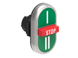 Triple Touch Pushbutton Actuator I-Stop-II