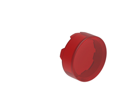 Red Lens Illuminated Extended Pushbutton Actuator