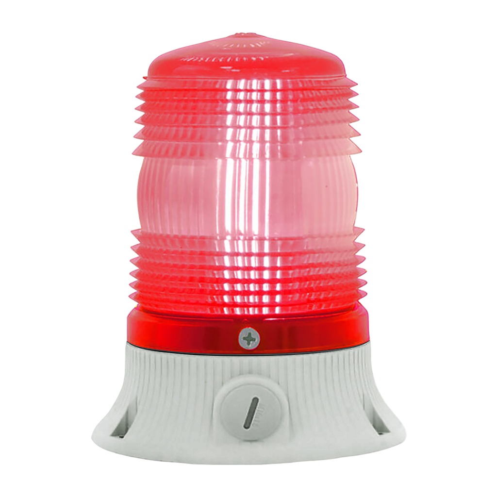[66543] RED MINI SLR LED BEACON 12-24VAC/DC