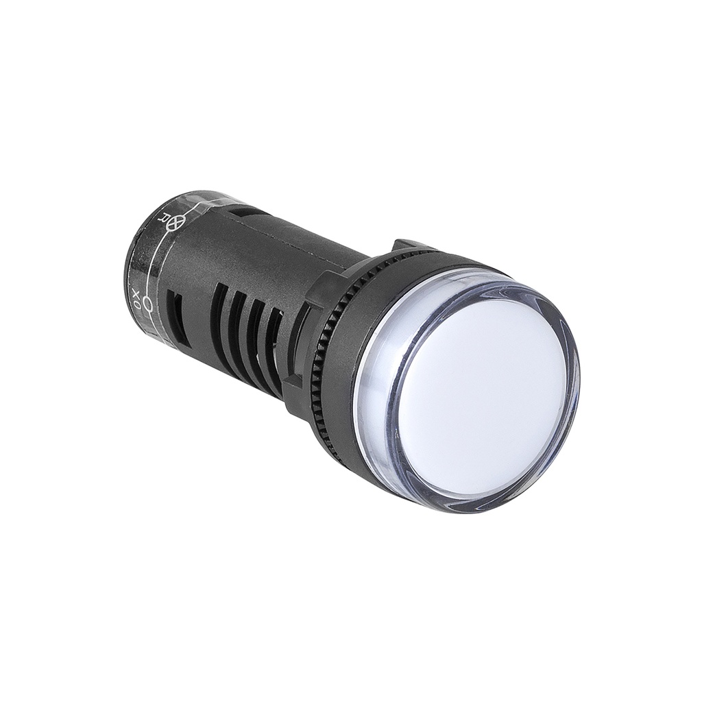 22mm Flash LED Pilot Light 24VAC/DC