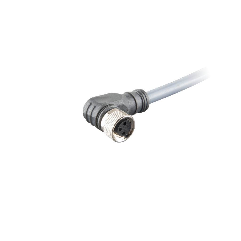 M8 Sensor Cable 3PIN 90 Degree Female 5M