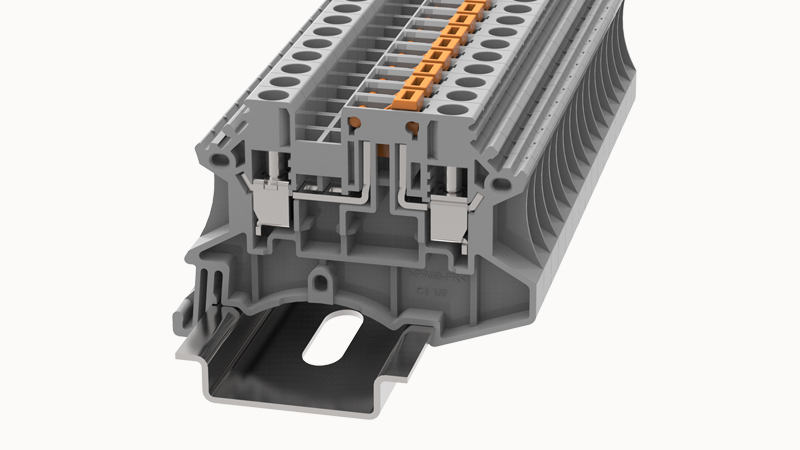 [DC4-MT-01P-11] Disconnect 0.5-4mm 20A DIN Rail grey