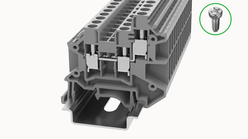 [DC4-TW-01P-11] 1in - 2out 0.5-4mm 32A DIN Rail grey