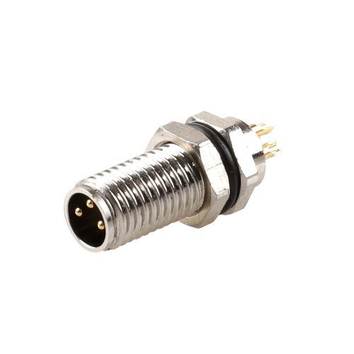 [F8.3-0/M8] M8 PANEL/MNT CONNECTOR 4A 3PIN MALE