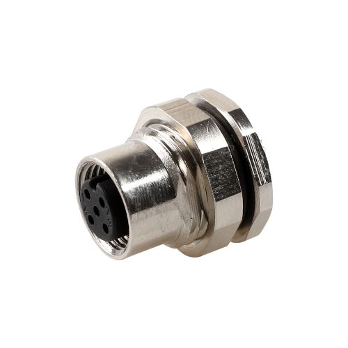 [FO12.4-0/M16] M12 PANEL/MNT CONNECTOR 4A 4PIN FEMALE