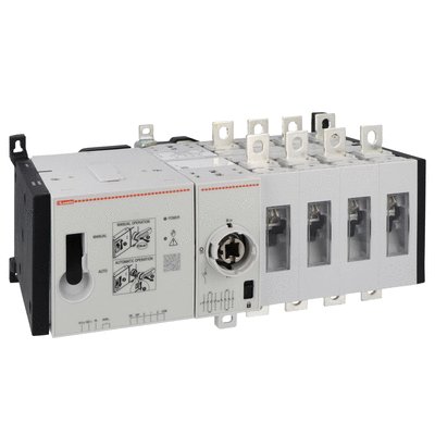 [GLCMB0200T4D024] Motorised Changeover Module 4-Pole 200 A / 24 V DC