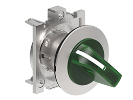 30mm O-I Illuminated Green Selector Switch Actuator