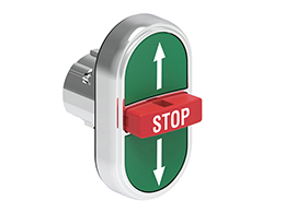 22mm "UP-STOP-DOWN" Pushbutton Actuator