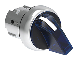 22mm Illuminated Blue Selector Switch Actuator