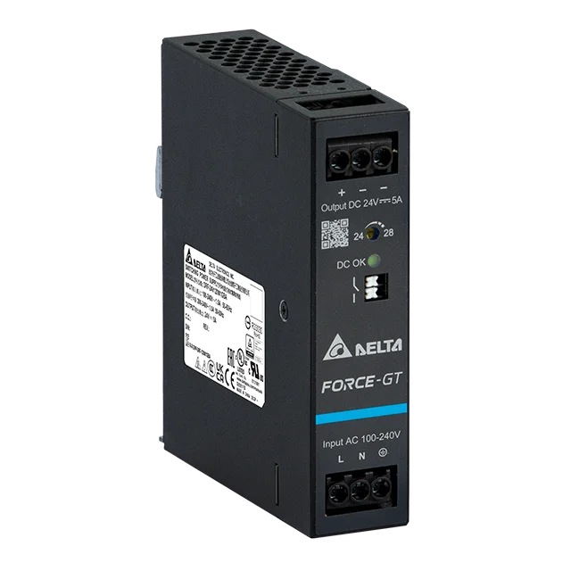 [DRF-24V120W1GBA] Force-G PSU 5A 120W 1ph 85-264VAC/24VDC