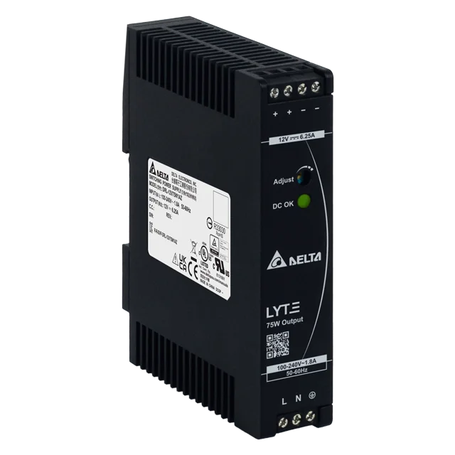 [DRL-12V75W1AZ] LYTE II PSU 6.25A 75W 1ph 85-264VAC/12VDC