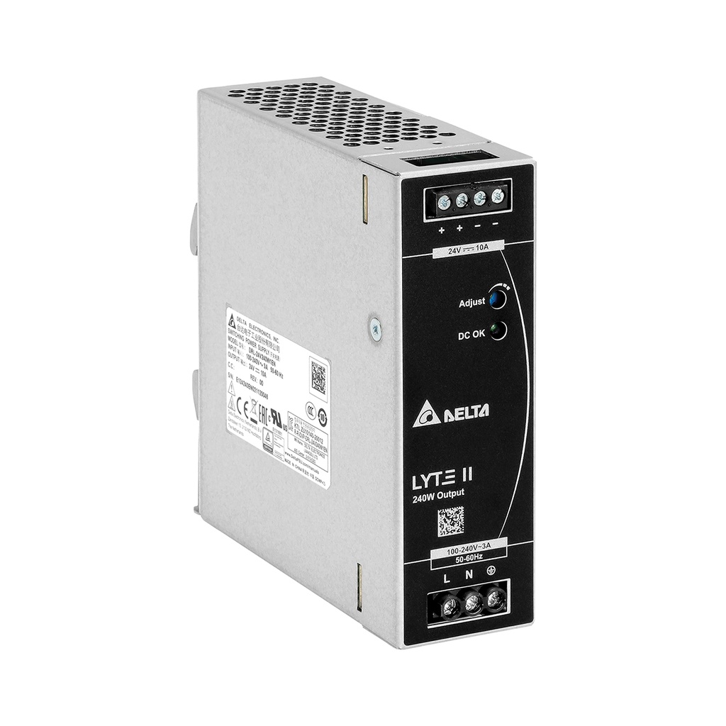 [DRL-48V240W1EN] LYTE II PSU 5A 240W 1ph 85-264VAC/48VDC