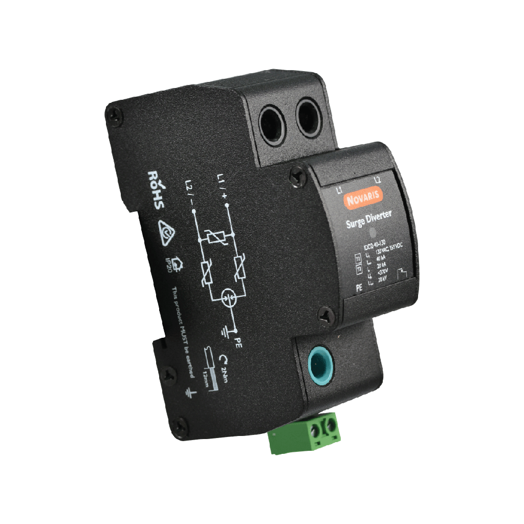 [IDD2-12-30] IDD2 Isolated Surge Diverter, 2 pole, 12kA, 30VAC - 24VAC nominal