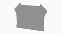 [D-PC2.5-01P-11-00A(H)] End Plate (2.5 -10mm²)