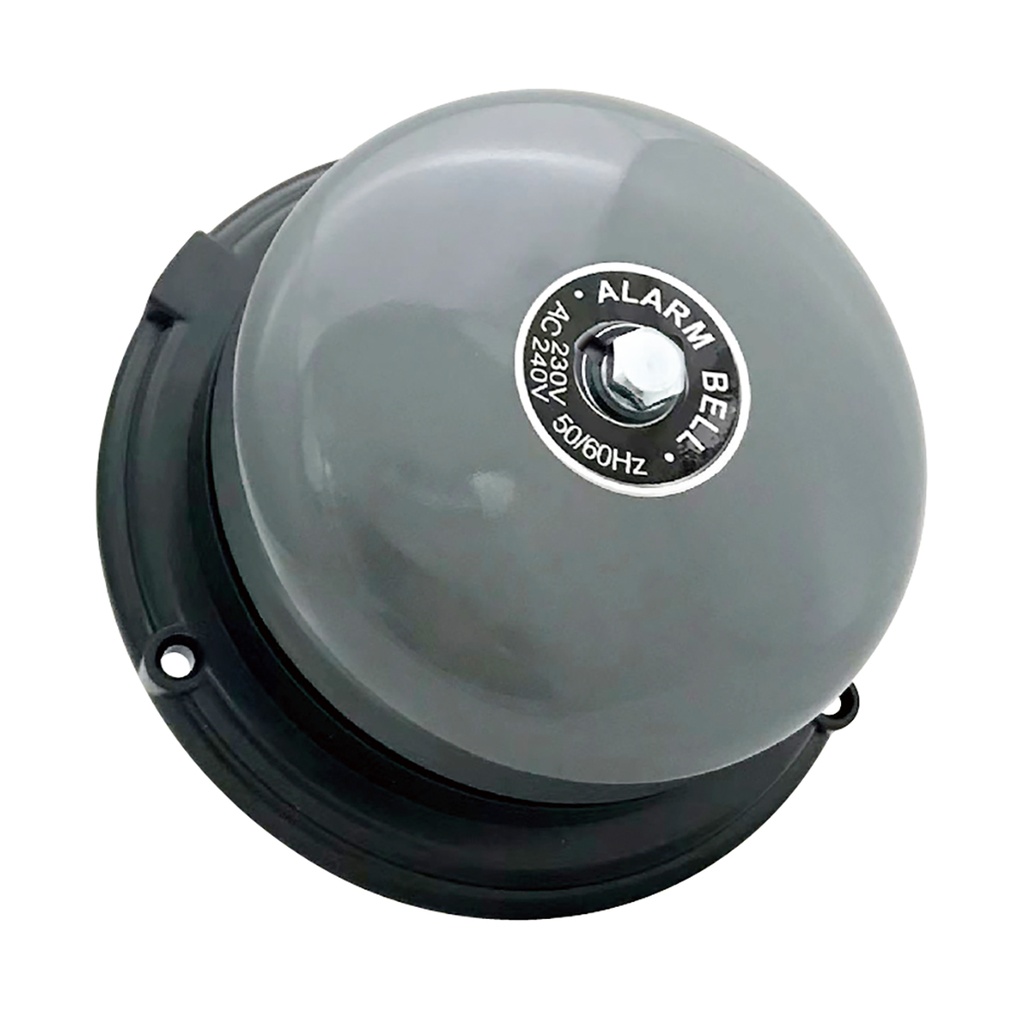 MB-6B Alarm Bell 12VDC Grey