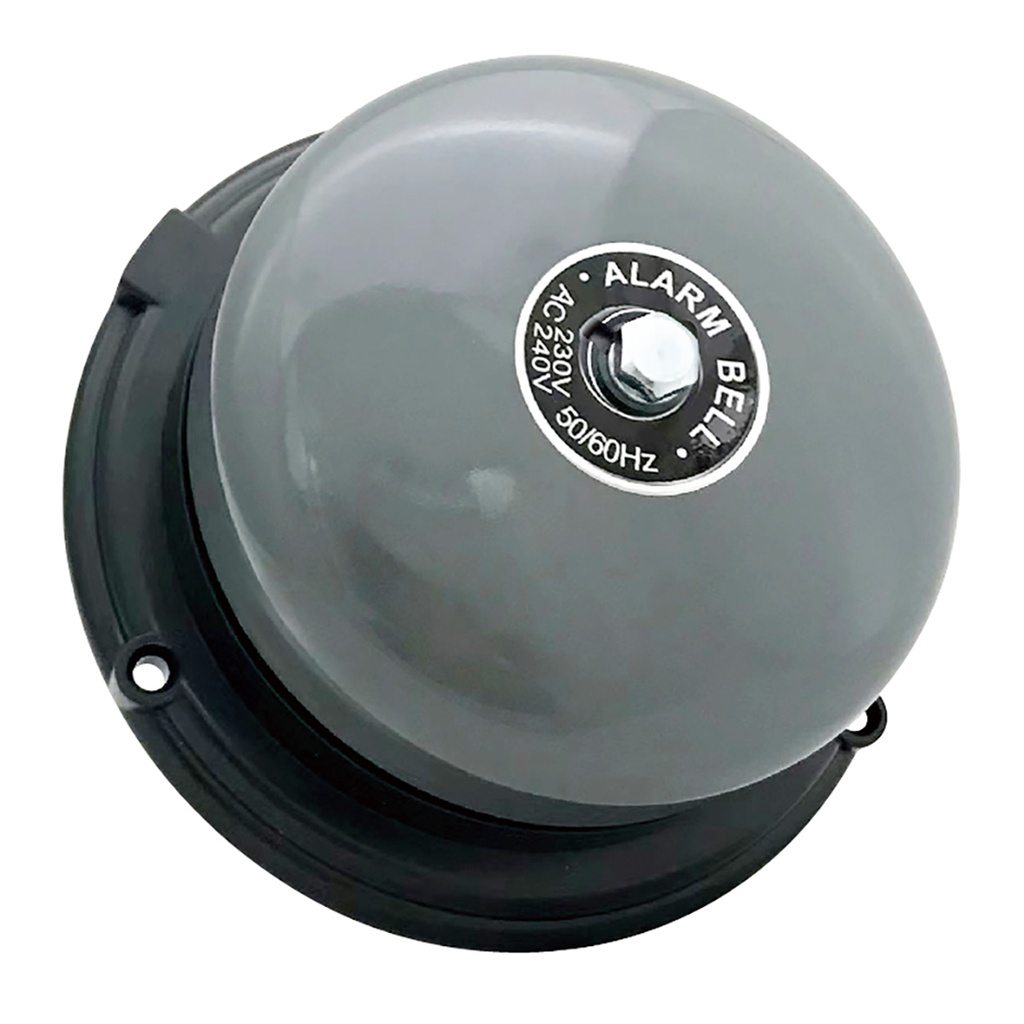 MB-8B Alarm Bell 12VDC Grey