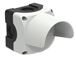 Grey Control Station with Shroud For 1 Actuator