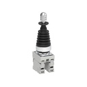 Platinum Metal Joystick 2 Direction, Spring Return with interlock 2NO Contacts