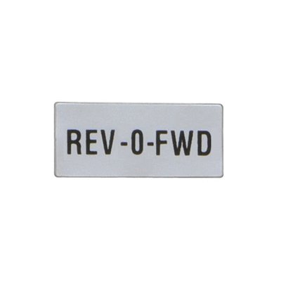 [LPXAGB216] Label "FWD-O-REV"