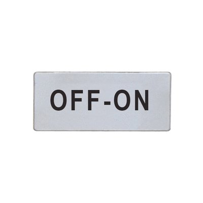 [LPXAGB210] Label "OFF-ON"
