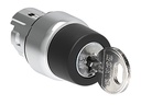 Platinum Metal Selector Actuators Key 0-1 Spring Return