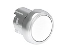 Platinum Metal Flush Pushbutton White