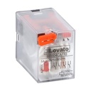 [HR604CA110] Relay Industrial Plug In 4CO 5A 110VAC Coil (with LED and Button)