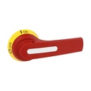 RED/YEL DOOR I/LOCK PISTOL HANDLE 125MM GL160-315