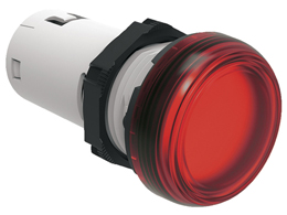 Mounting Block Red LED Pilot Light 48VAC/DC