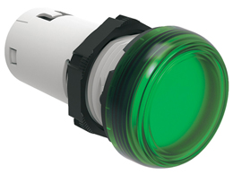Mounting Block Green LED Pilot Light 48VAC/DC