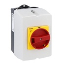 [SM1Z1715R] Surface Mount Enclosure IP65, SM1R 100mm wide, Red/Yellow Actuator