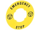 [LPXAU115] Platinum Emergency Stop Disk 60mm