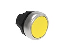 Platinum Plastic Flush Pushbutton Yellow