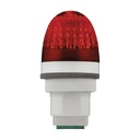 [91133] P40S Panel Mount Multi Function Beacon 12/24V AC/DC Red
