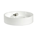[90344] Base Shallow SIR-E/SIR-EJ 12-24VAC/DC White 55132