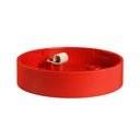[90343] Base Shallow SIR-E/SIR-EJ 12-24VAC/DC Red 55110