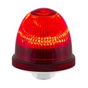 [38793] Beacon Ovolux R LED 90-240VAC Red 55270