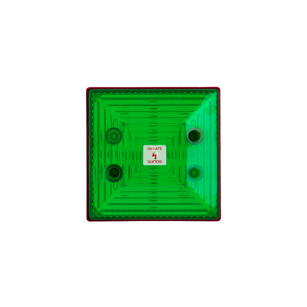 LED Flashing Beacon 12-28VDC Green