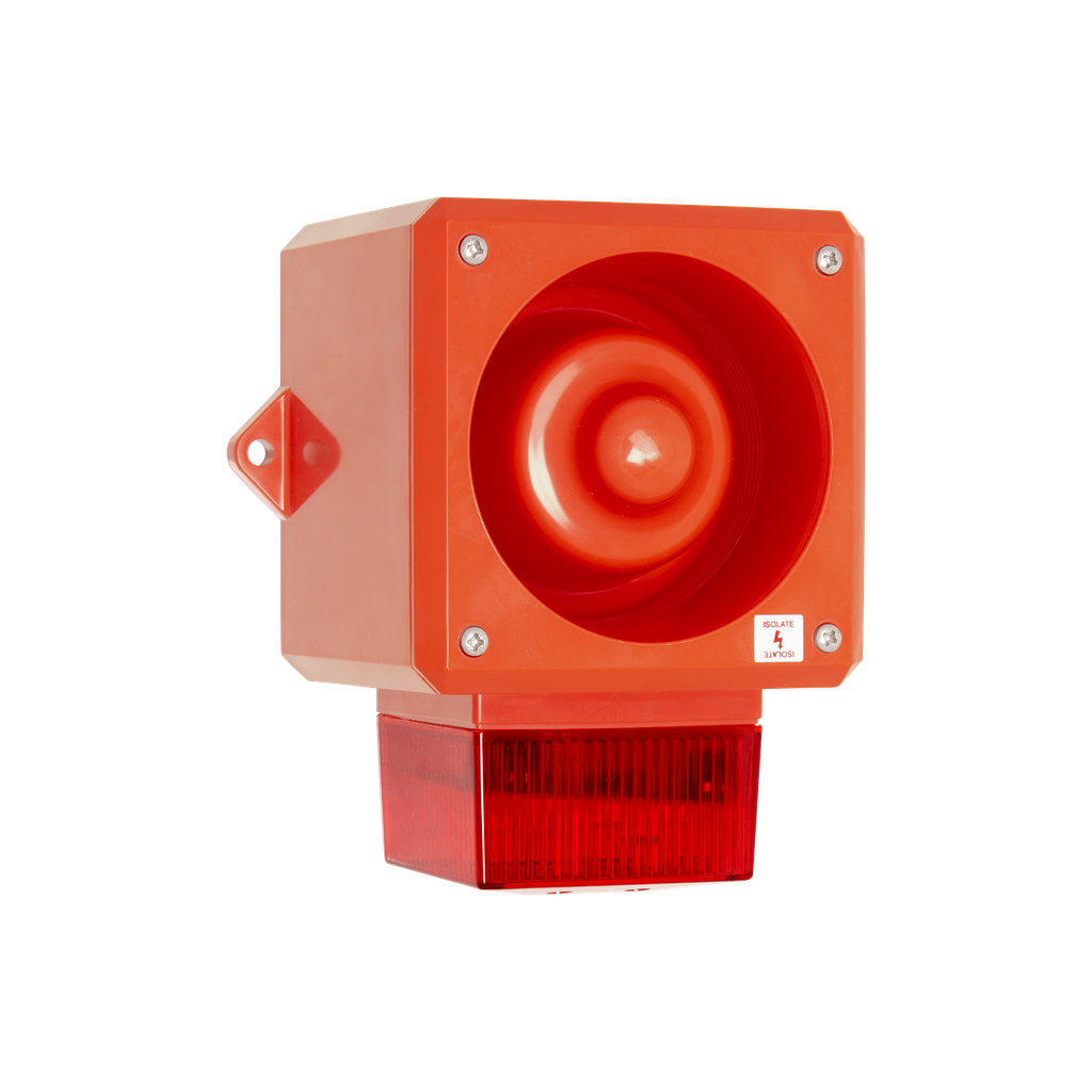 Sounder/Strobe YL5 WR 24VDC Red 204835