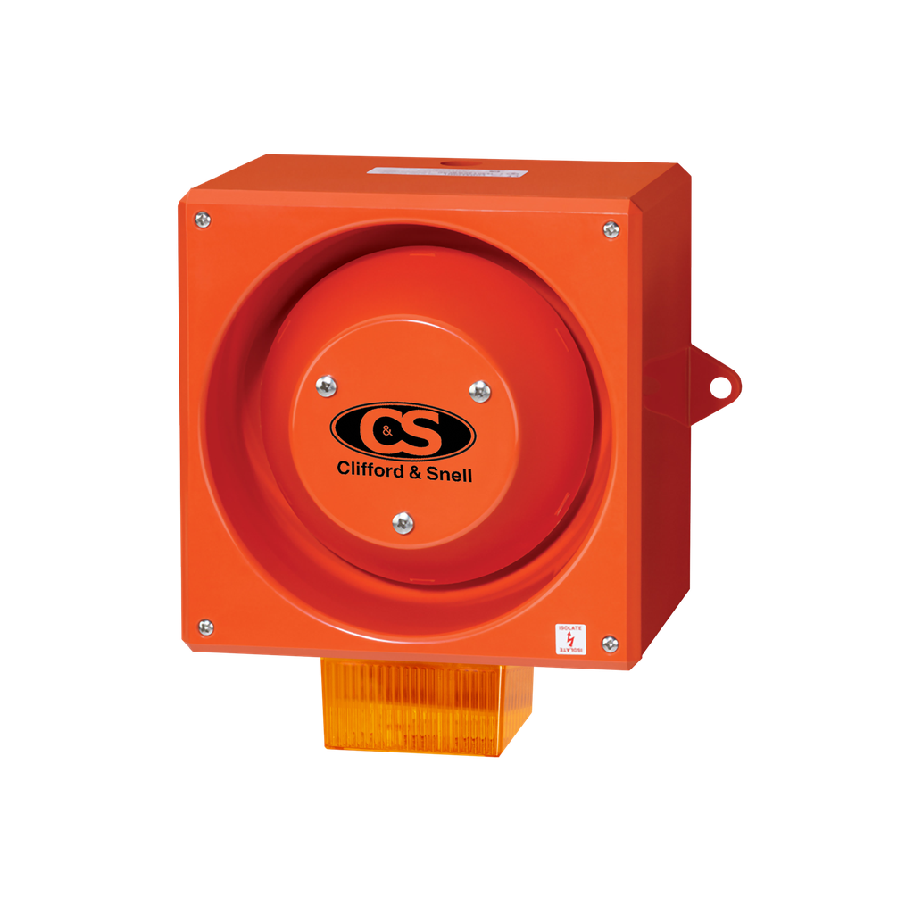 [YL80/N50/A/RF/WR] Sounder/Strobe YL80/N50/A/RF/WR YL8 WR 240VAC Amber