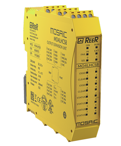 [MO4LHCS8] EXPANSION UNIT 4 SAFETY OUT 2AMP