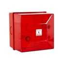 [FD40/DL/R/25] LED FLASHING BEACON 12-28VDC RED