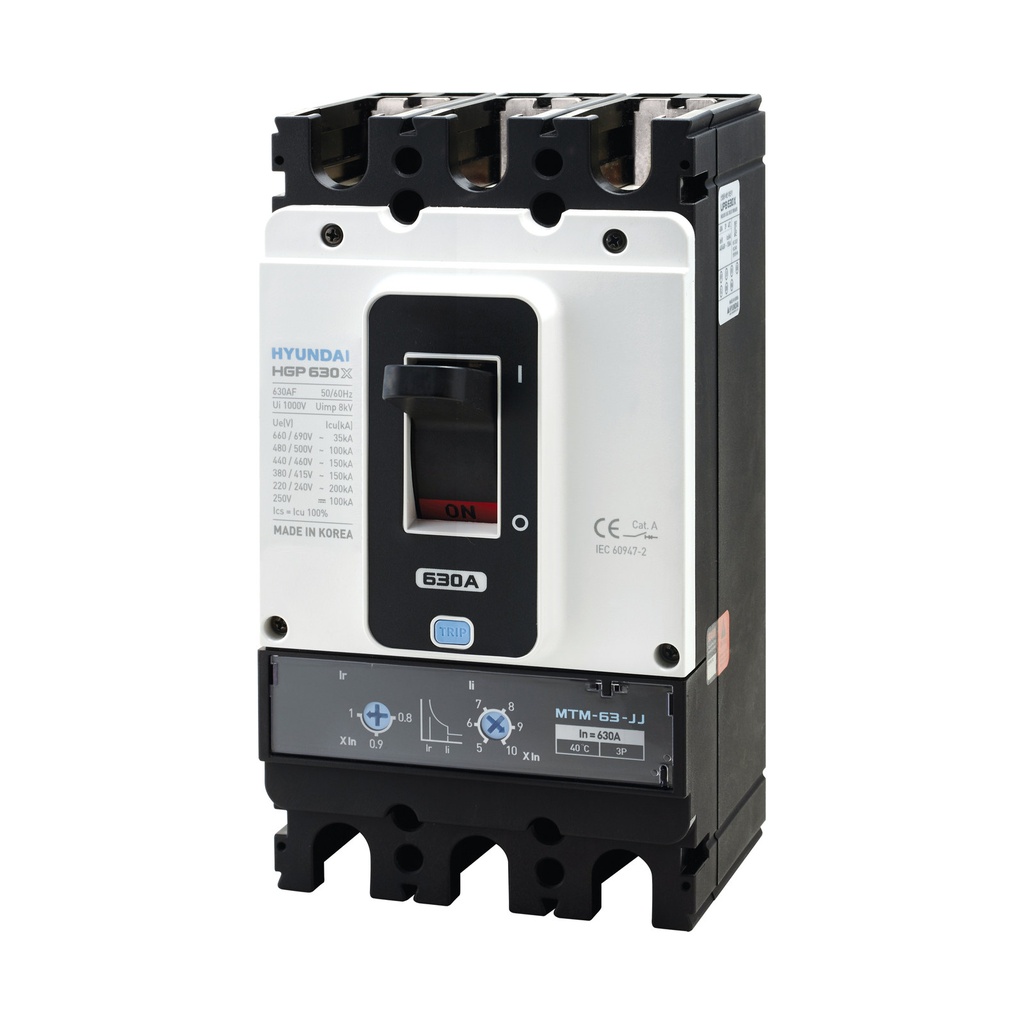 [HGP630NA3PDSS0000C00630] Moulded Case Circuit Breaker (MCCB) Non-automatic Isolation, HGP630, 3P 630A