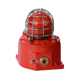 [GNEXB1X05AC115AB1A1R/A] GNExB1X05 Xenon Strobe Beacon (Entries: 3 x M20  (GNExS/L=2 x M20) (A), Stopping plug/adaptor: Brass (B), Bracket/Guard (A4) 316 St/St (1), Product option: Standard (1), Enclosure colour: Red (R), Lens colour: Amber (A), 115Vac (AC115))
